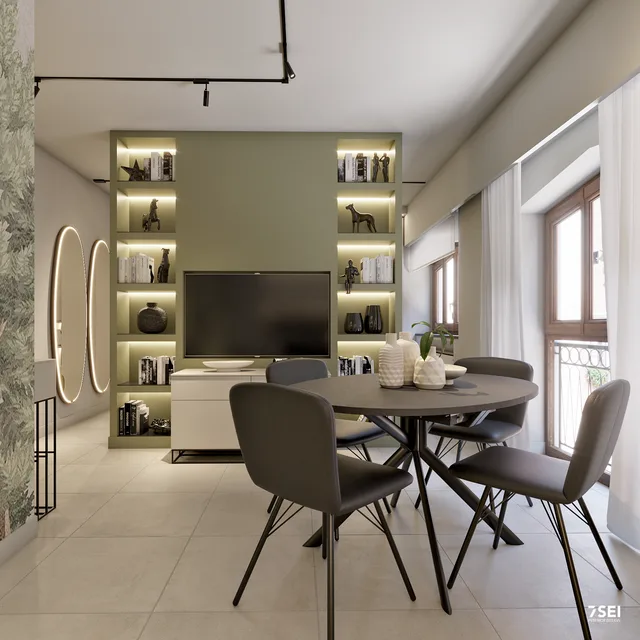 Monolocale Azuni C — Scena