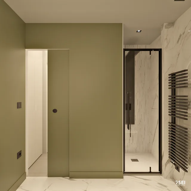 Monolocale Azuni C — Scena Bagno